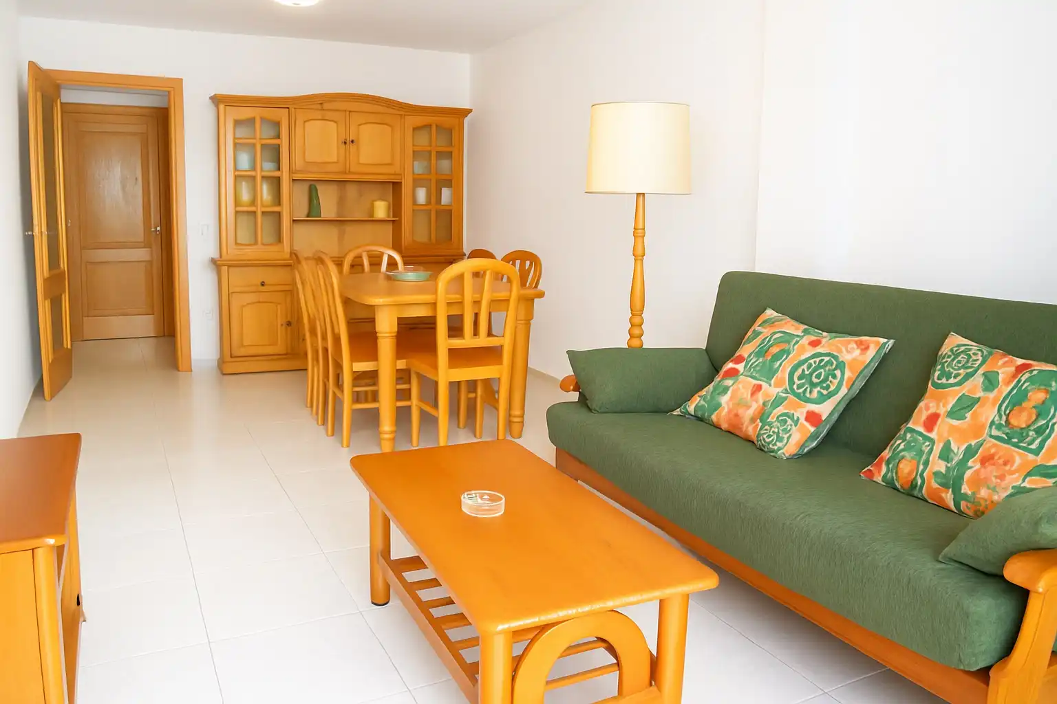 Wohnzimmer von Wohnungen zur Miete in Peñíscola / Peníscola mit Klimaanlage, Heizung und Terrasse