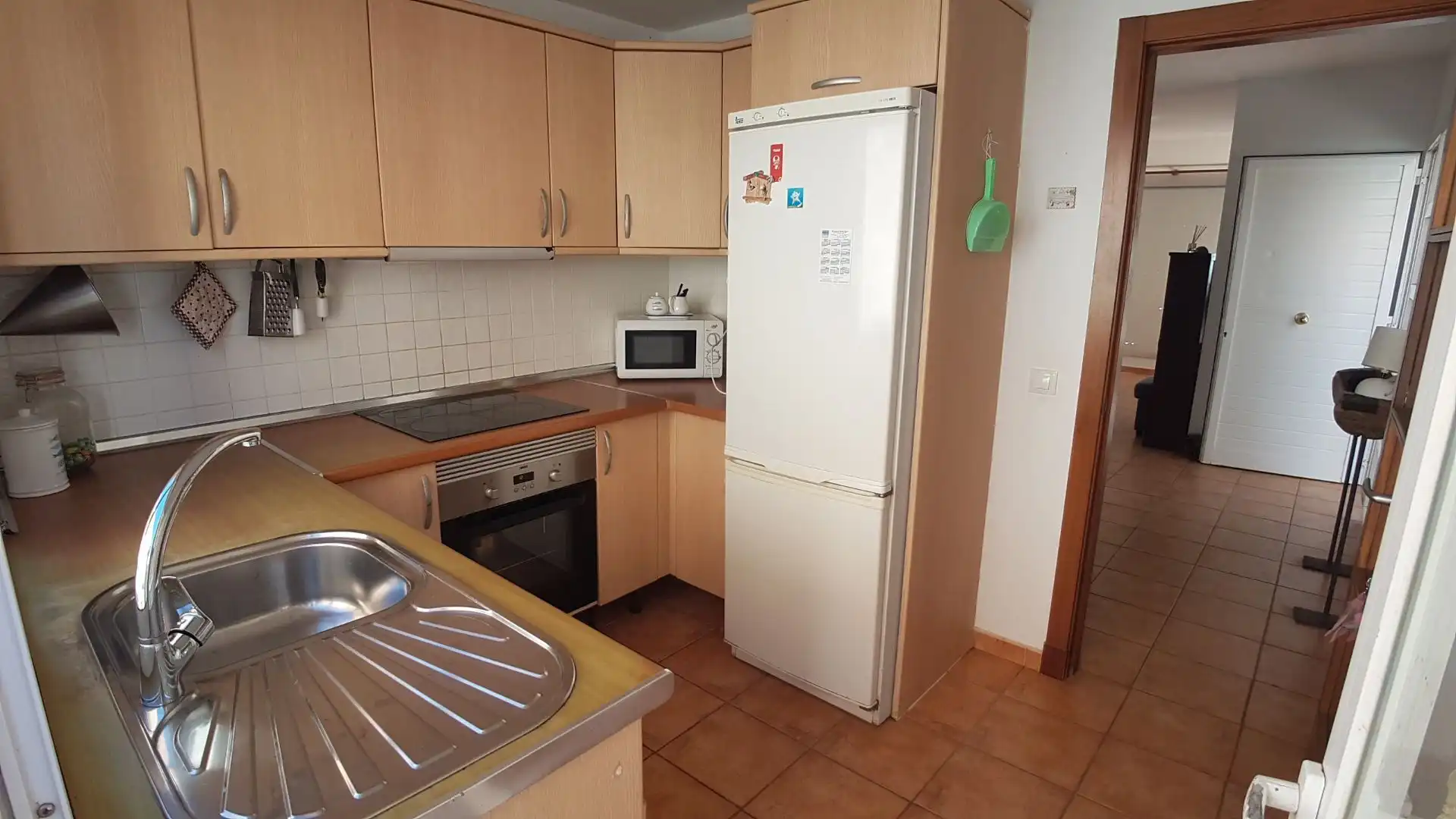Cocina de Dúplex en venta en La Oliva con Jardín privado