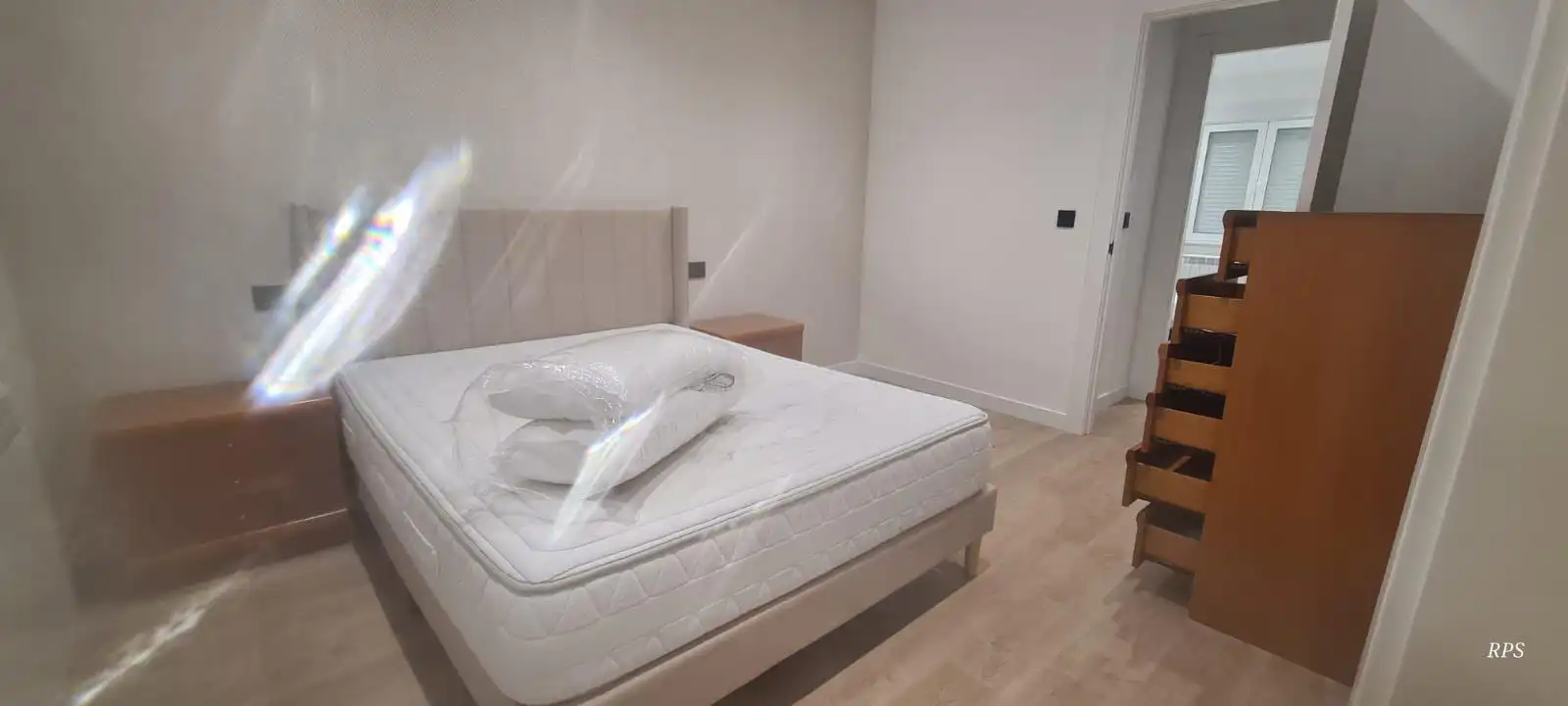 Schlafzimmer von Wohnung zur Miete in Salamanca mit Heizung, Möbliert und Ofen
