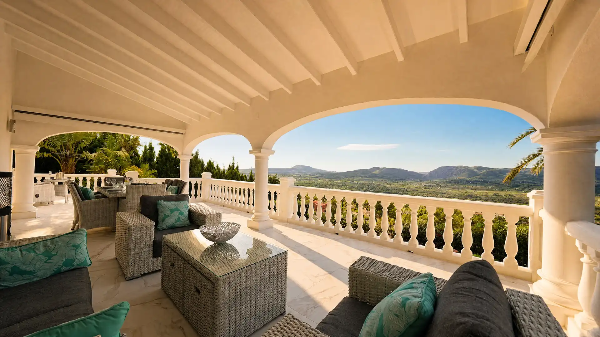 Terrace of Country homes for sale in Montgó - Ermita