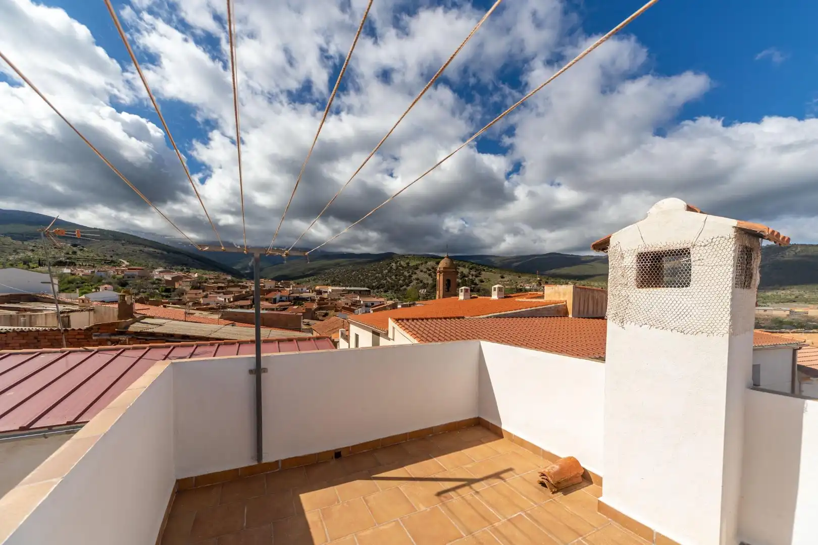 Terrassa de Casa adosada en venda en Aldeire