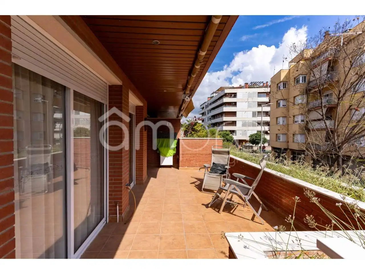 Terrasse von Wohnung zum Verkauf in Vilanova i la Geltrú mit Klimaanlage, Heizung und Terrasse