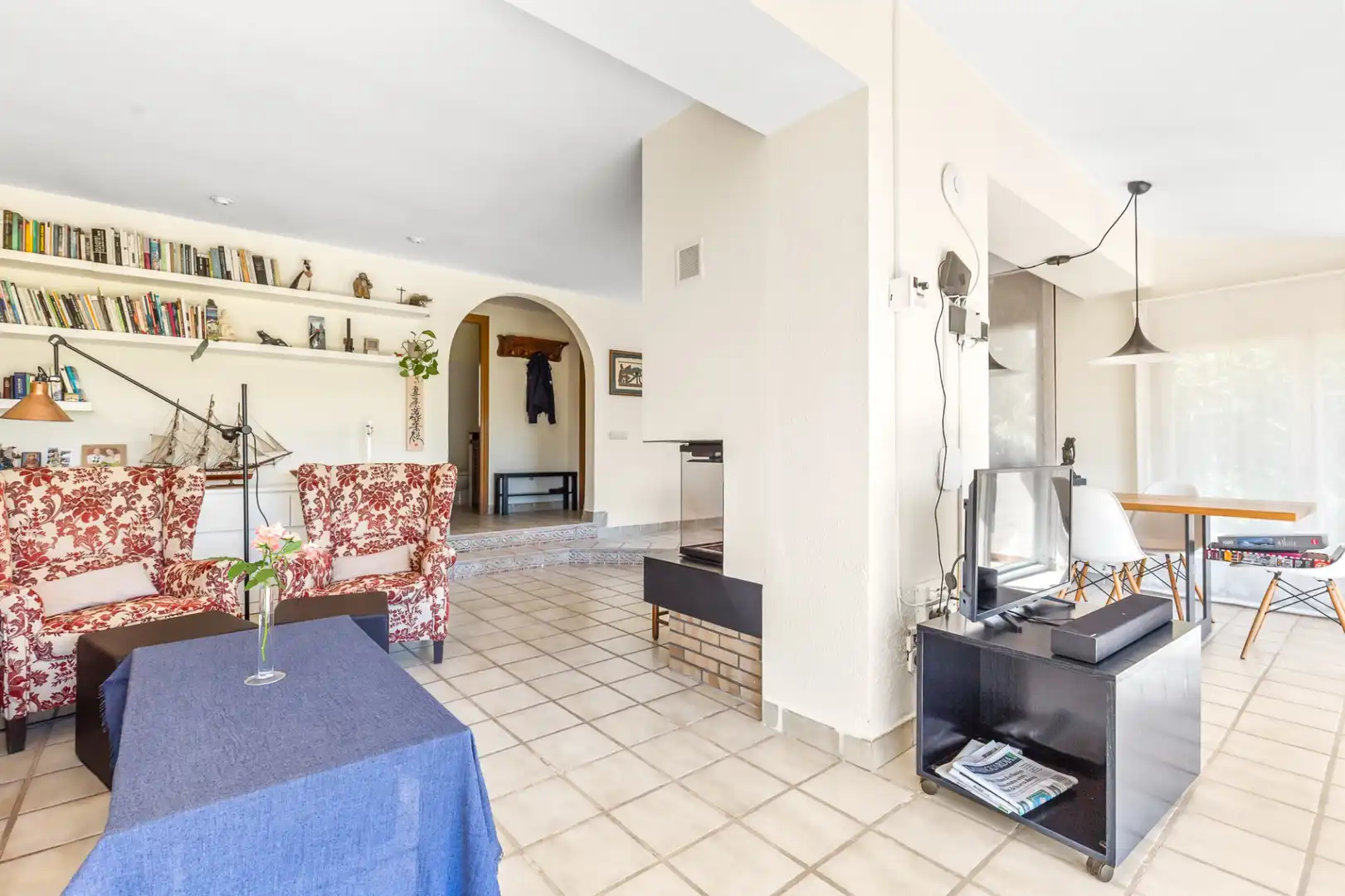 Sala d'estar de Finca rústica en venda en Corbera de Llobregat amb Aire condicionat, Calefacció i Terrassa