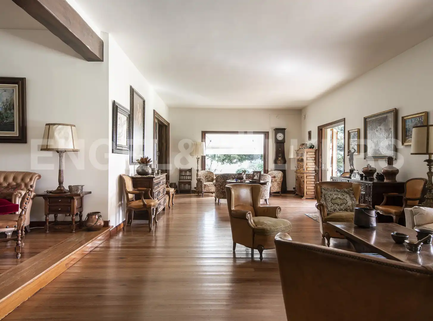 Wohnzimmer von Country house zum Verkauf in La Garriga mit Heizung und Schwimmbad