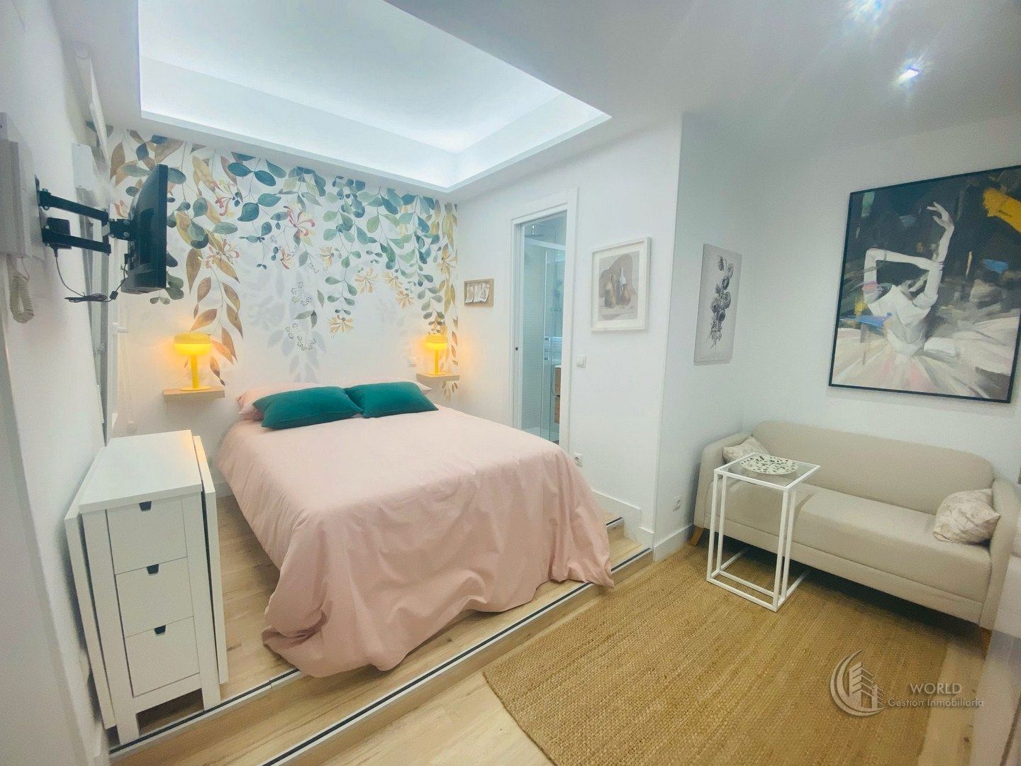 Bedroom of Study for sale in  Madrid Capital  with Air Conditioner, Heating and Furnished