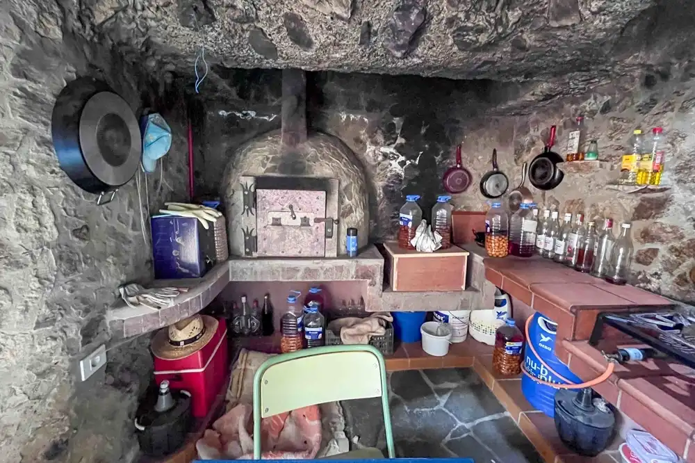 Cocina de Finca rústica en venta en Vallehermoso con Amueblado