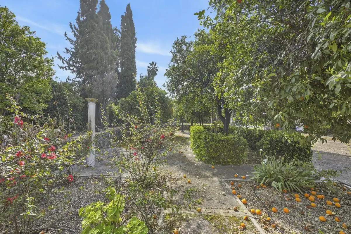 Garten von Country house zum Verkauf in Lora del Río mit Heizung, Privatgarten und Terrasse