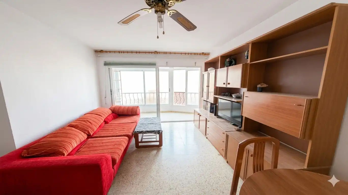Sala de estar de Piso en venta en Pilar de la Horadada con Amueblado, Horno y Balcón
