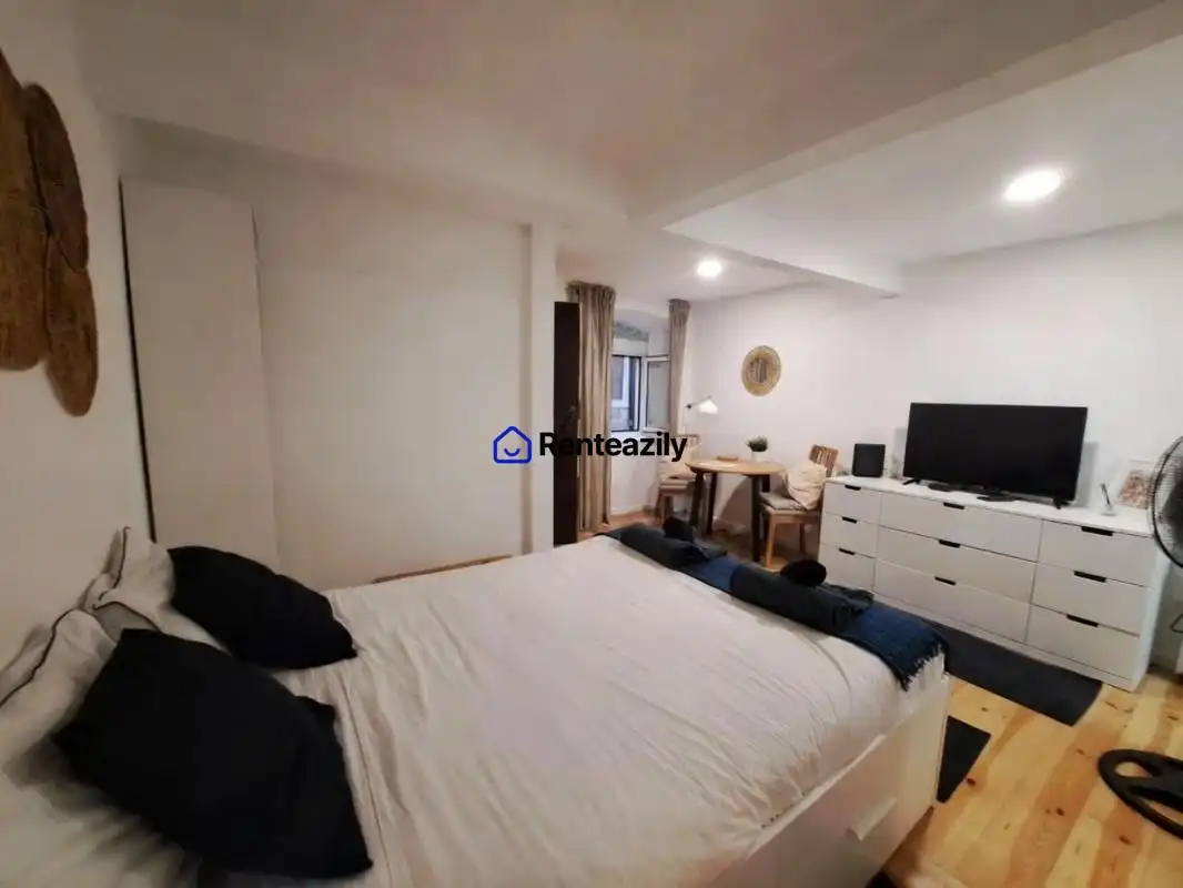 Habitación de Estudio de alquiler en Madrid con Amueblado y Se aceptan mascotas
