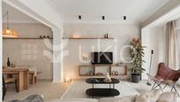 Living room of Apartment to rent in  Barcelona Capital  with Heating, Furnished and Oven