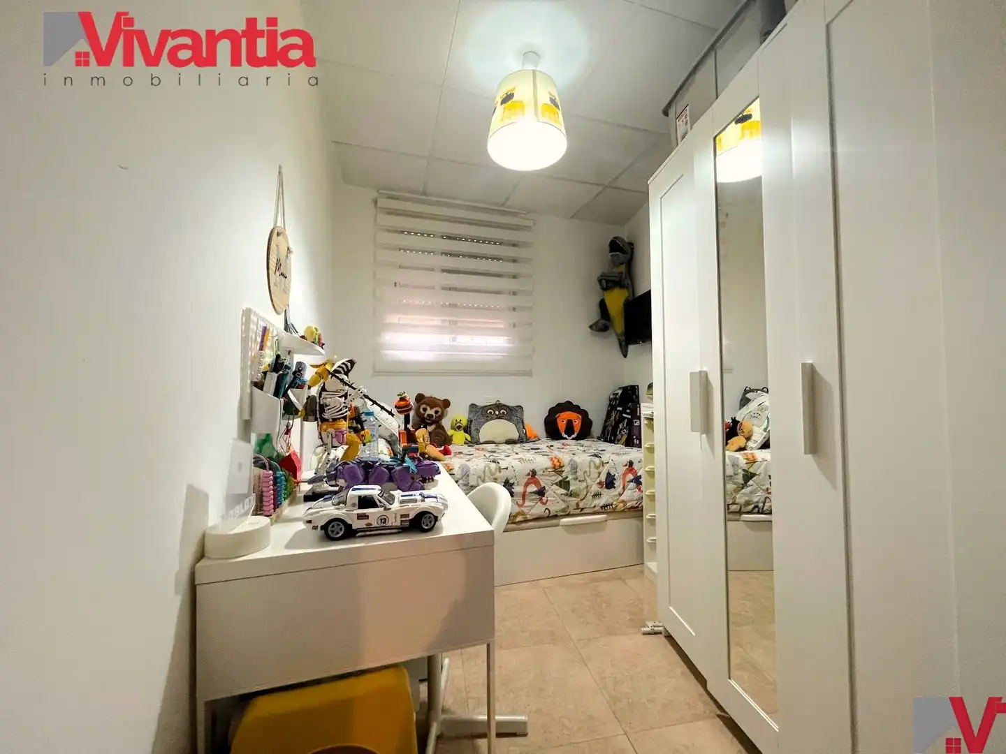 Schlafzimmer von Dachboden zum Verkauf in Lorca mit Klimaanlage, Terrasse und Abstellraum