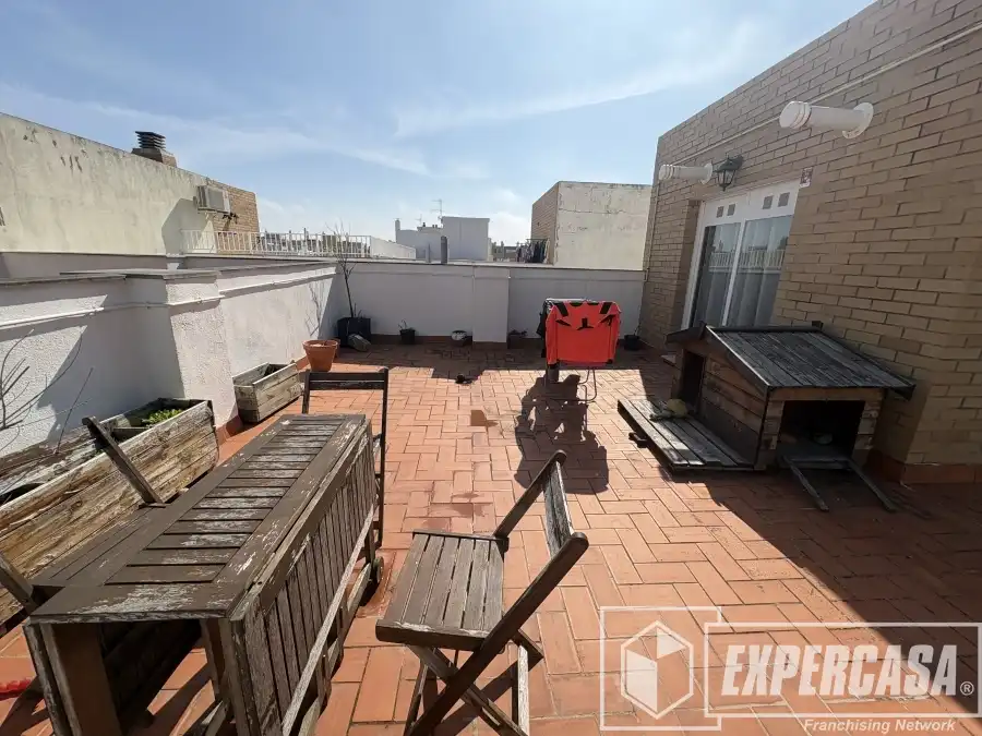 Terrace of Attic for sale in Castellón de la Plana / Castelló de la Plana  with Air Conditioner, Terrace and Storage room