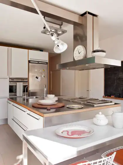 Cocina de Piso en venta en Barcelona con Aire acondicionado, Calefacción y Parquet