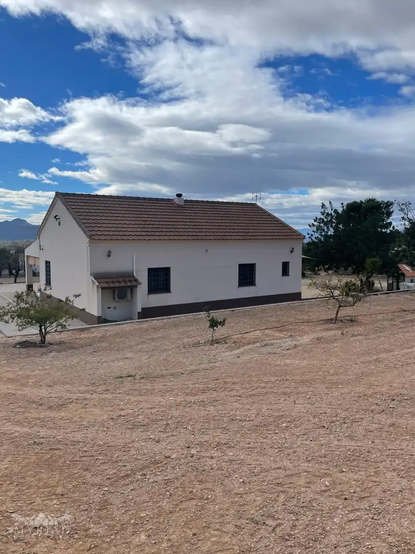 Vista exterior de Casa o xalet en venda en Jumilla amb Terrassa