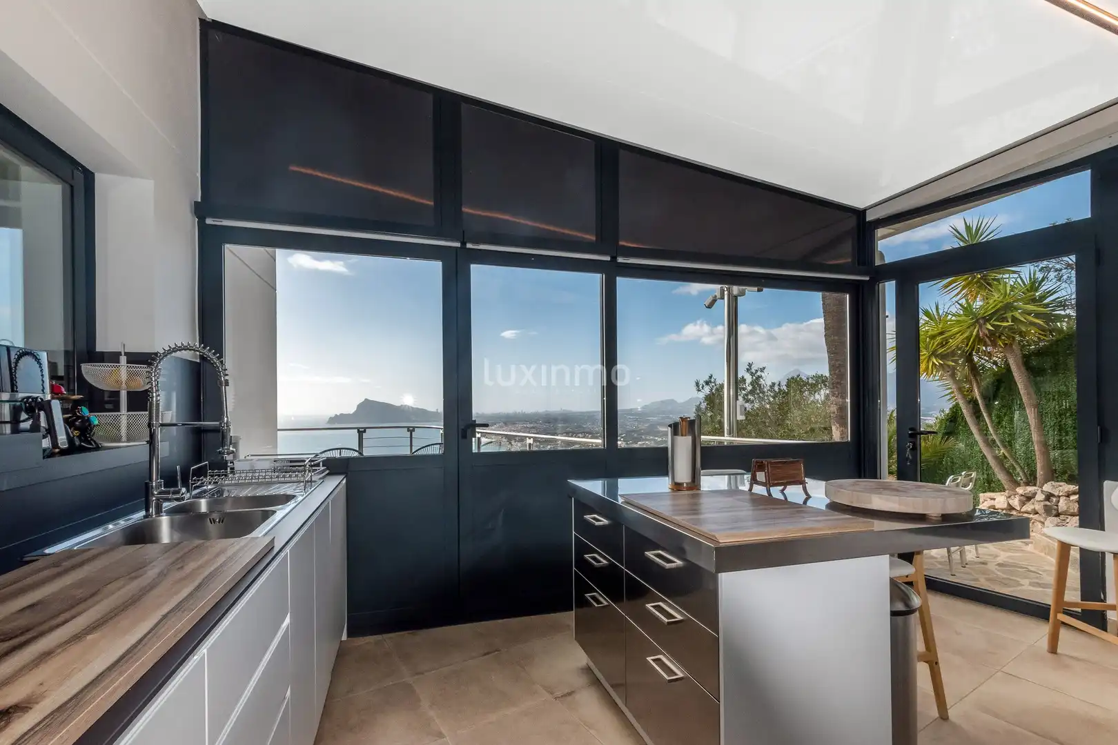 Cocina de Casa o chalet en venta en Altea con Aire acondicionado, Calefacción y Terraza