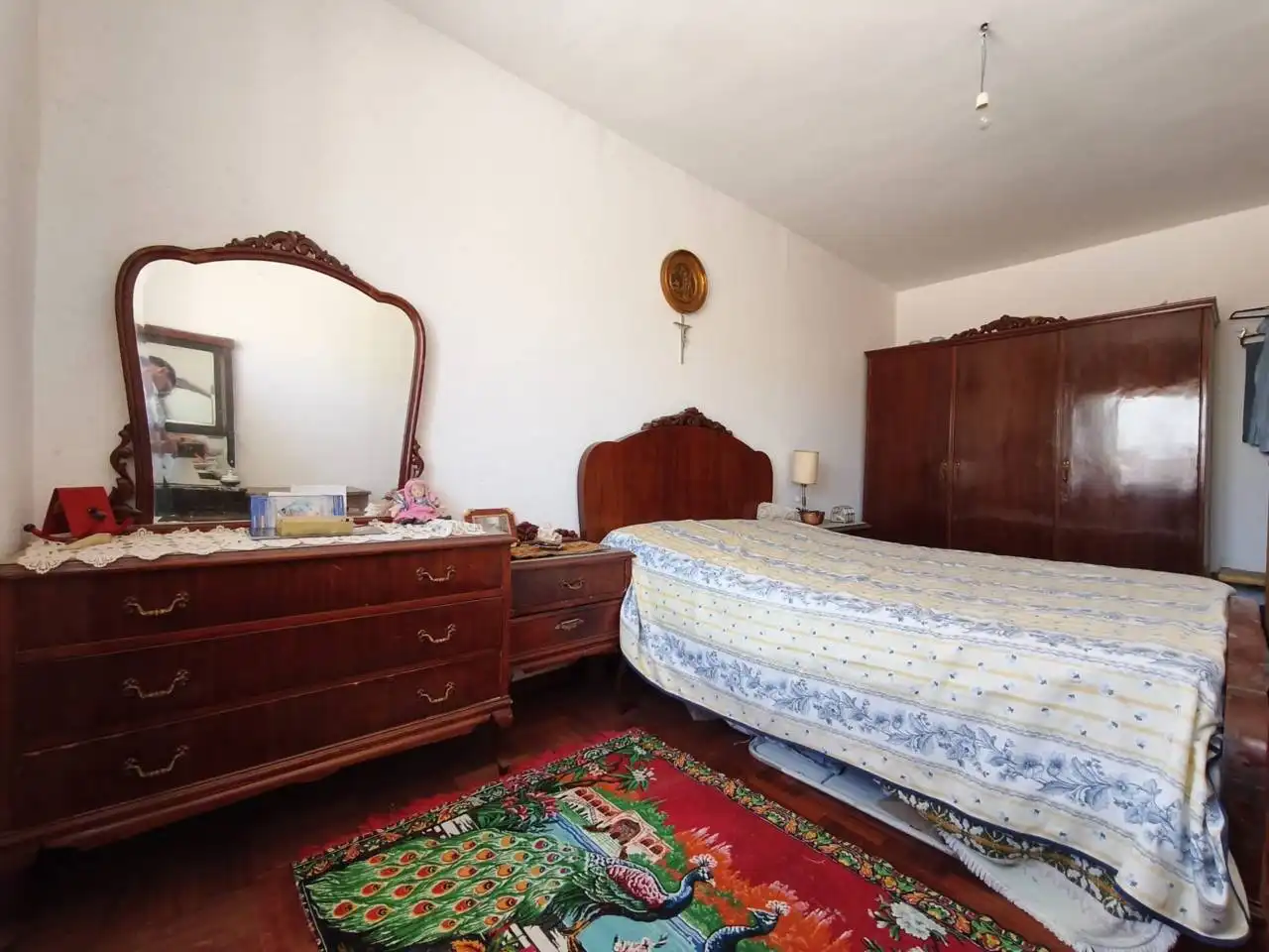 Bedroom of Houses for sale in Pedrosa de Río Úrbel  with Heating and Parquet flooring