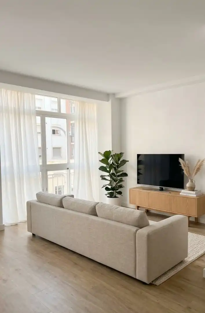 Living room of Flat for sale in Málaga  with Balcony