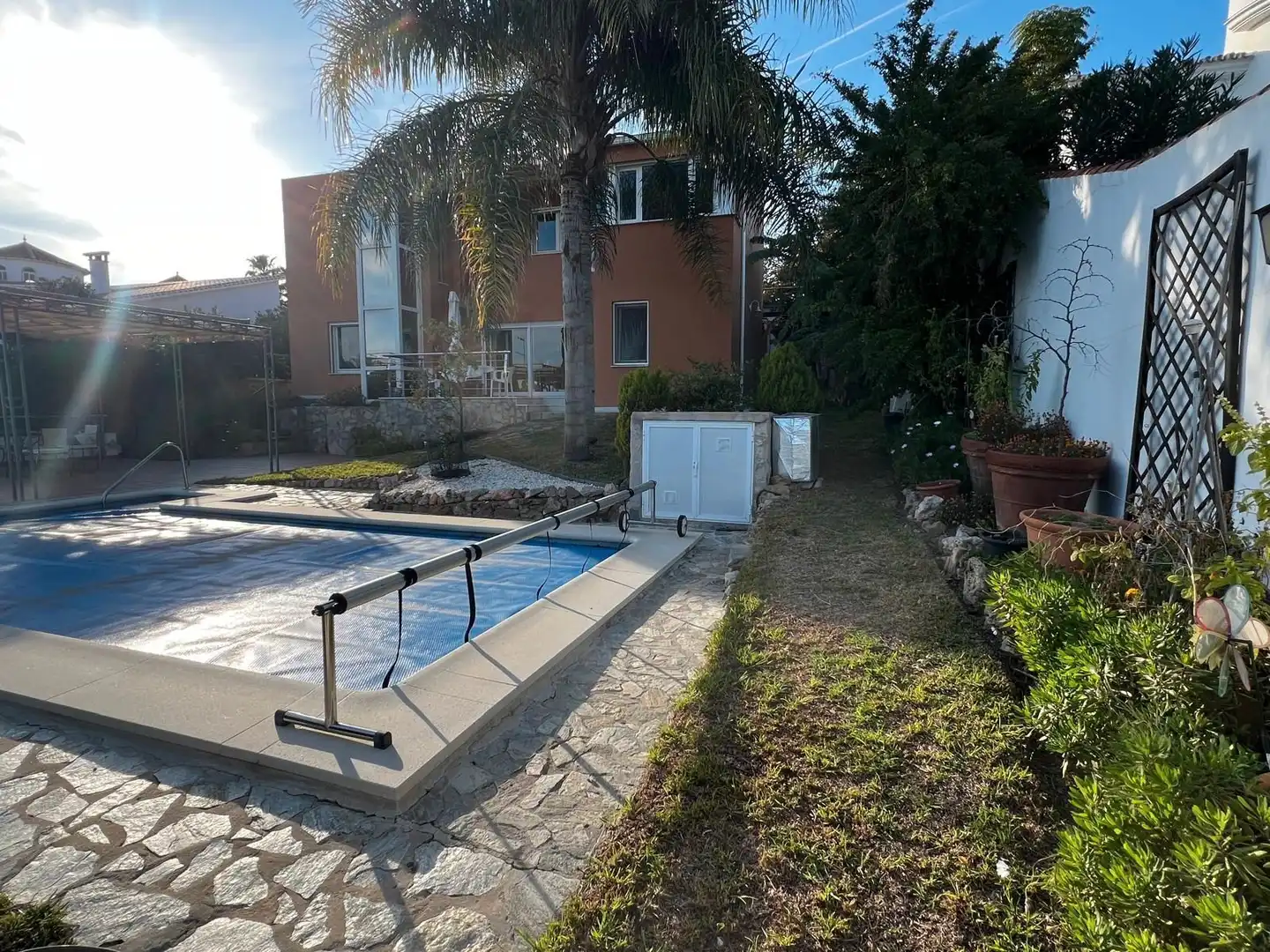 Piscina de Casa o chalet en venta en Vélez-Málaga con Aire acondicionado, Jardín privado y Piscina