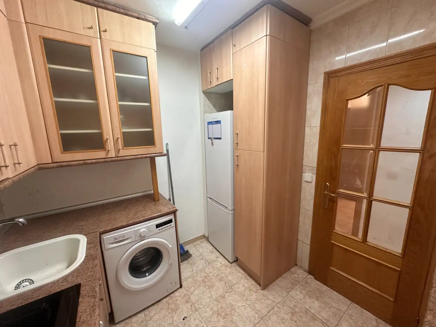 Cocina de Piso de alquiler en Cuenca con Calefacción, Amueblado y Horno