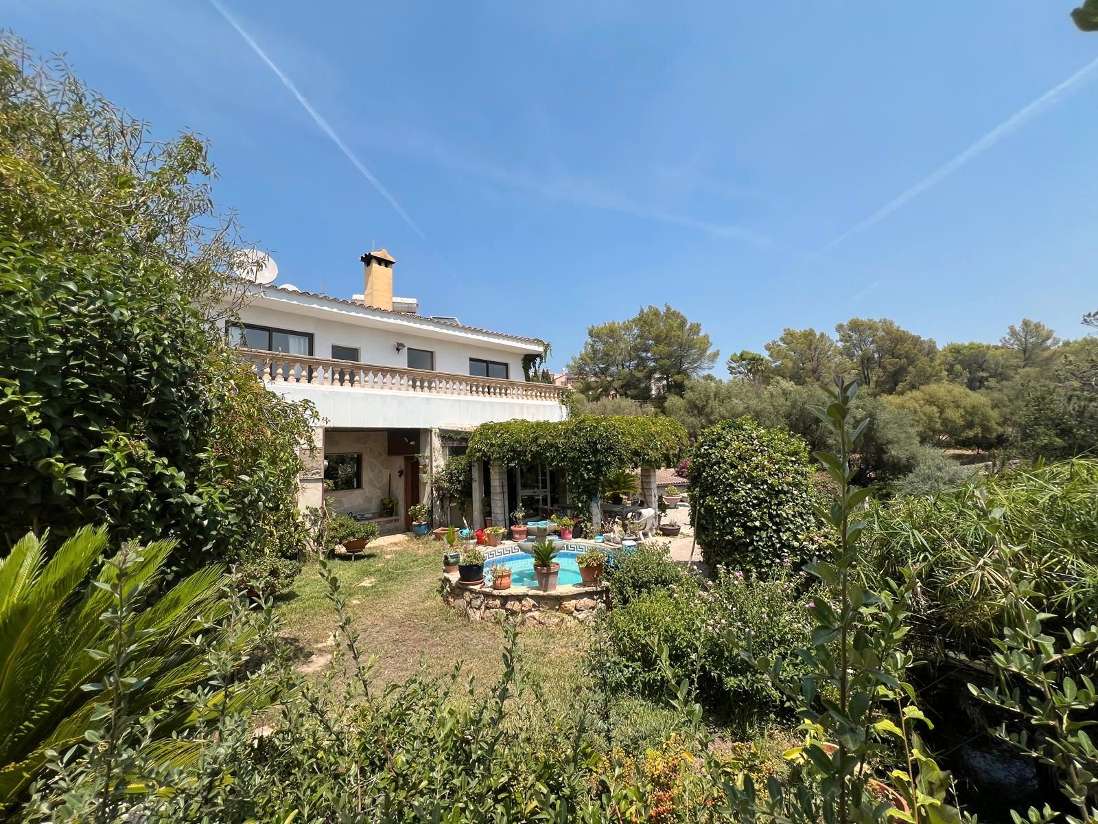 Jardí de Finca rústica en venda en Esporles amb Calefacció, Jardí privat i Piscina