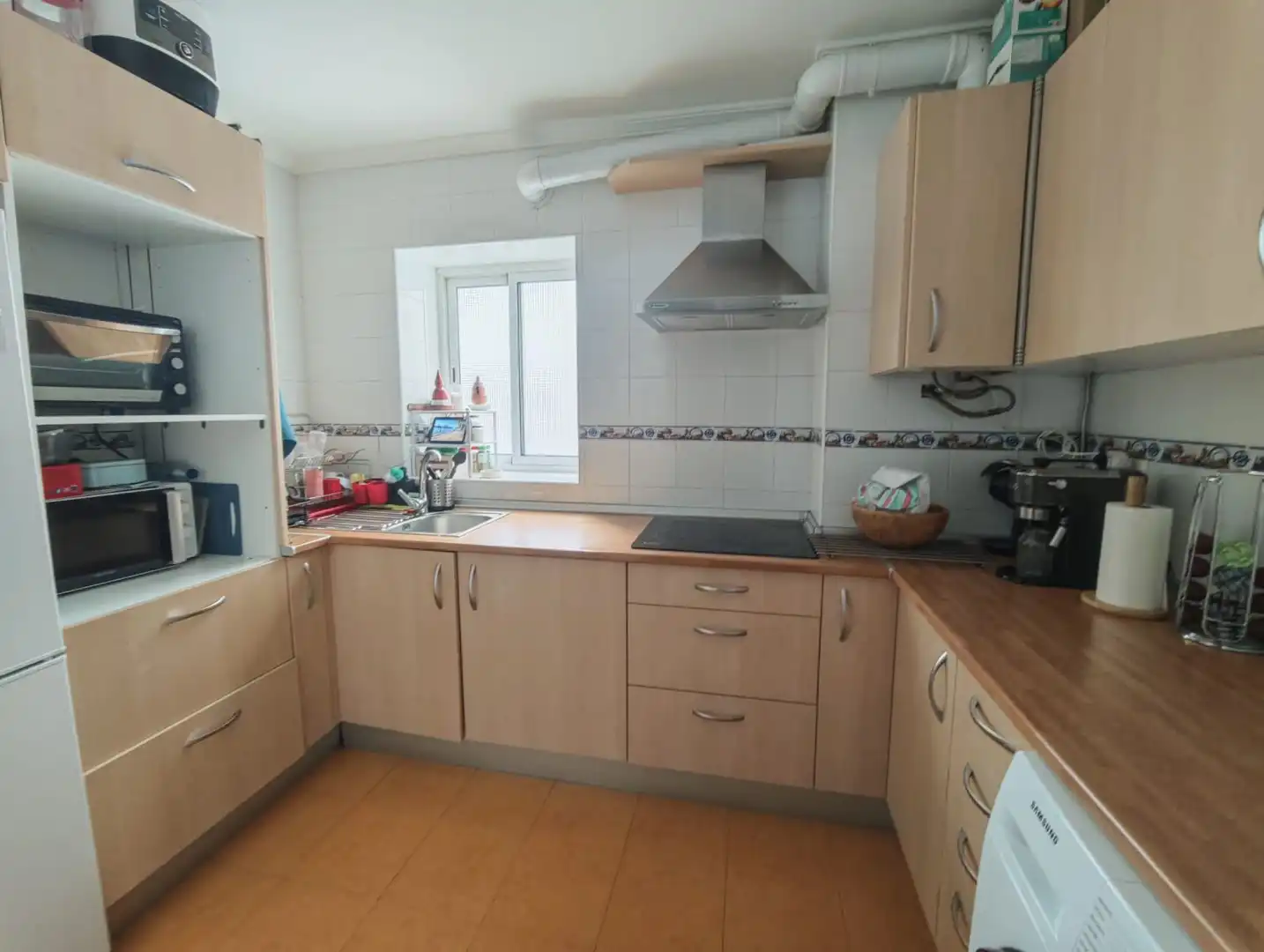 Kitchen of Flat for sale in Sevilla  with Air Conditioner and Terrace