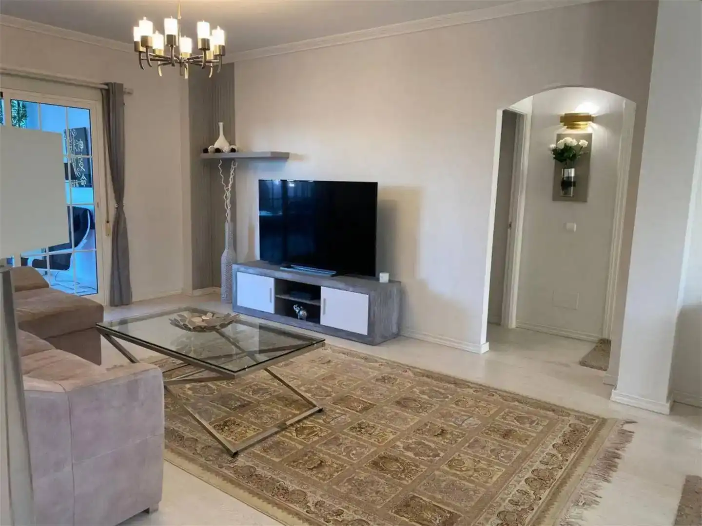 Sala de estar de Piso en venta en Playa Bahía Dorada