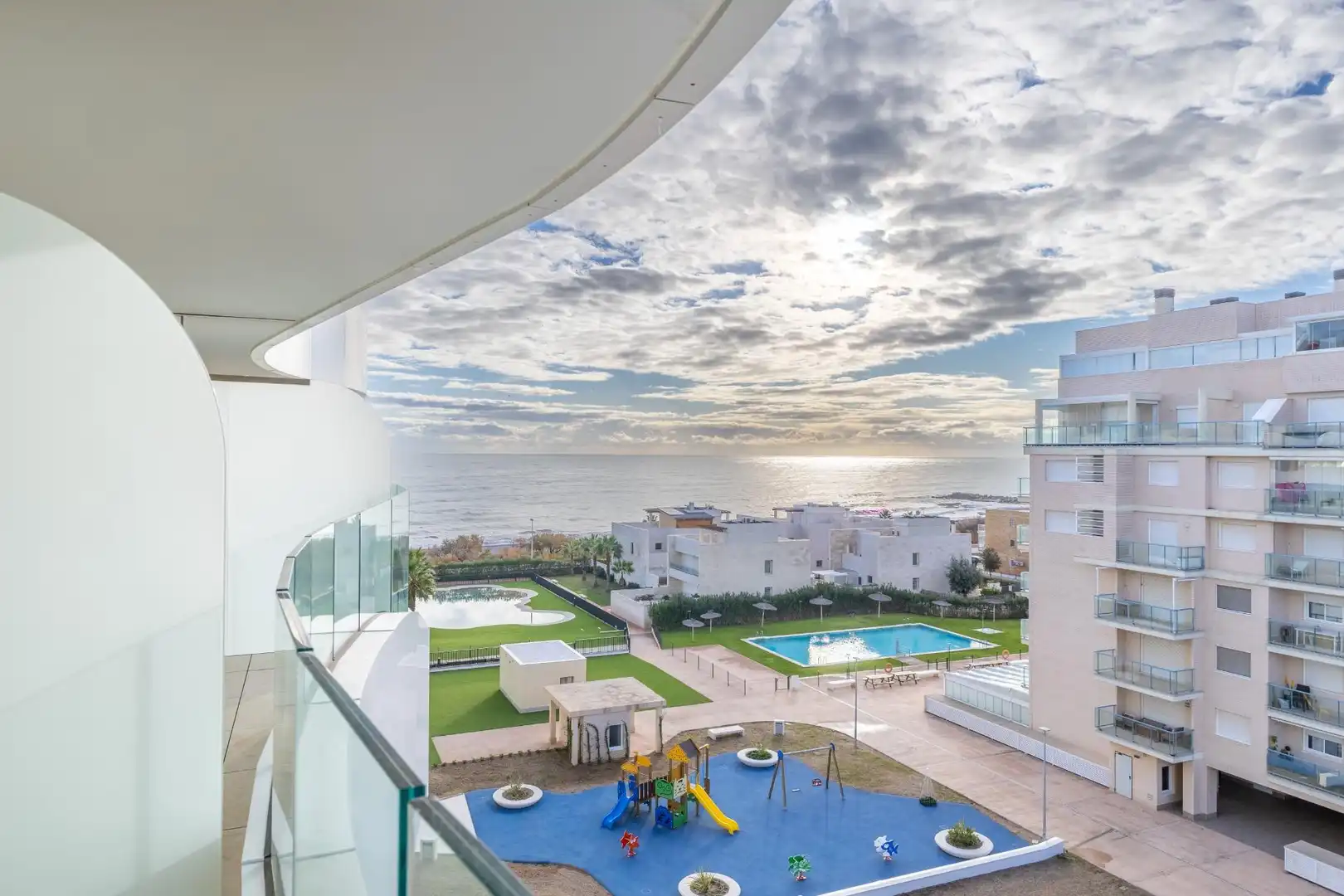 Terraza de Apartamento en venta en El Puig de Santa Maria con Aire acondicionado, Calefacción y Amueblado