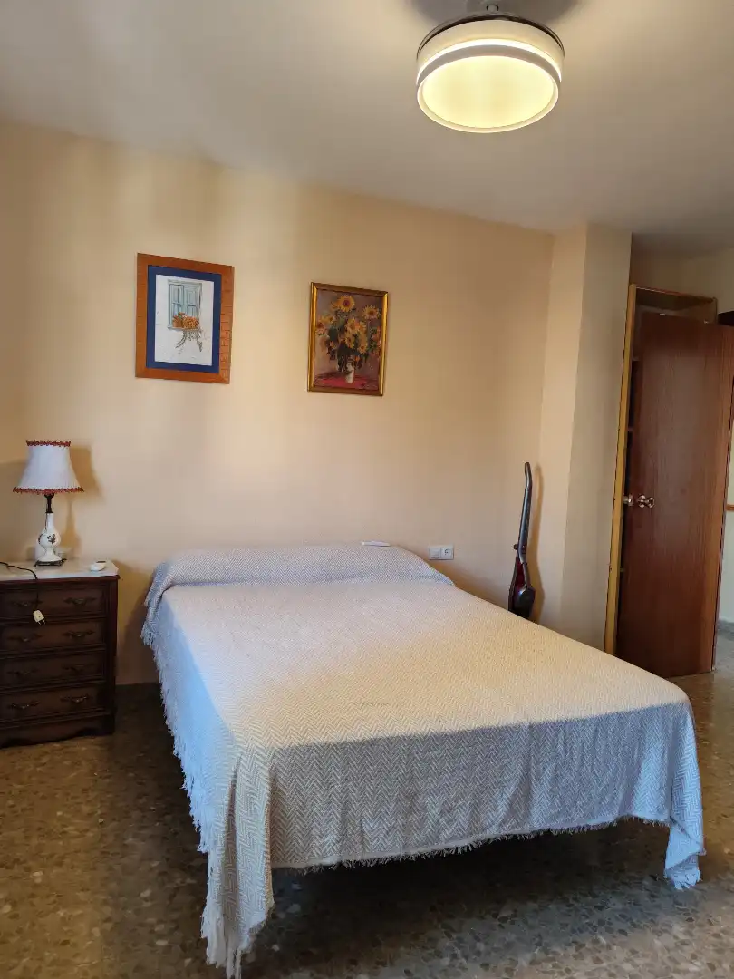 Bedroom of Flat for rent in Málaga  with Air Conditioner, Heating and Terrace
