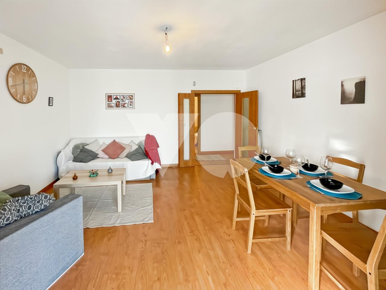 Living room of Apartment for sale in Coslada  with Heating, Terrace and Furnished
