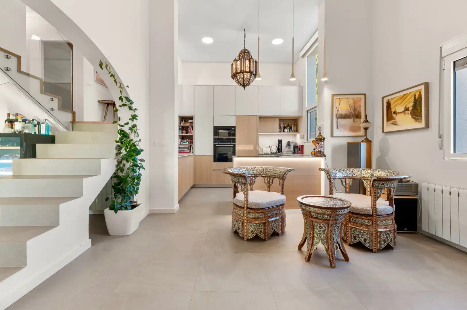 Cocina de Casa o chalet en venta en Dénia con Aire acondicionado, Calefacción y Terraza