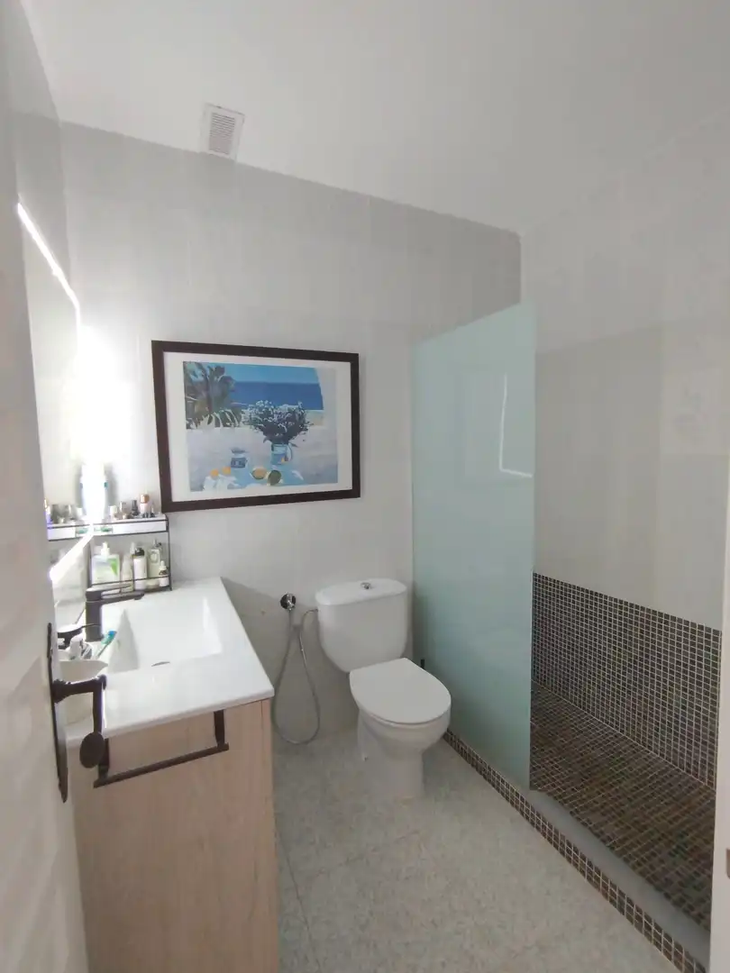 Bathroom of Detached homes for rent in Águilas  with Air Conditioner and Furnished
