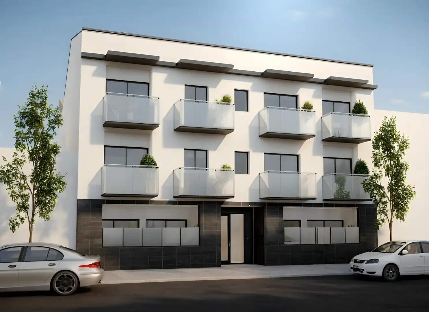 Vista exterior de Piso en venta en Les Franqueses del Vallès con Aire acondicionado, Calefacción y Balcón