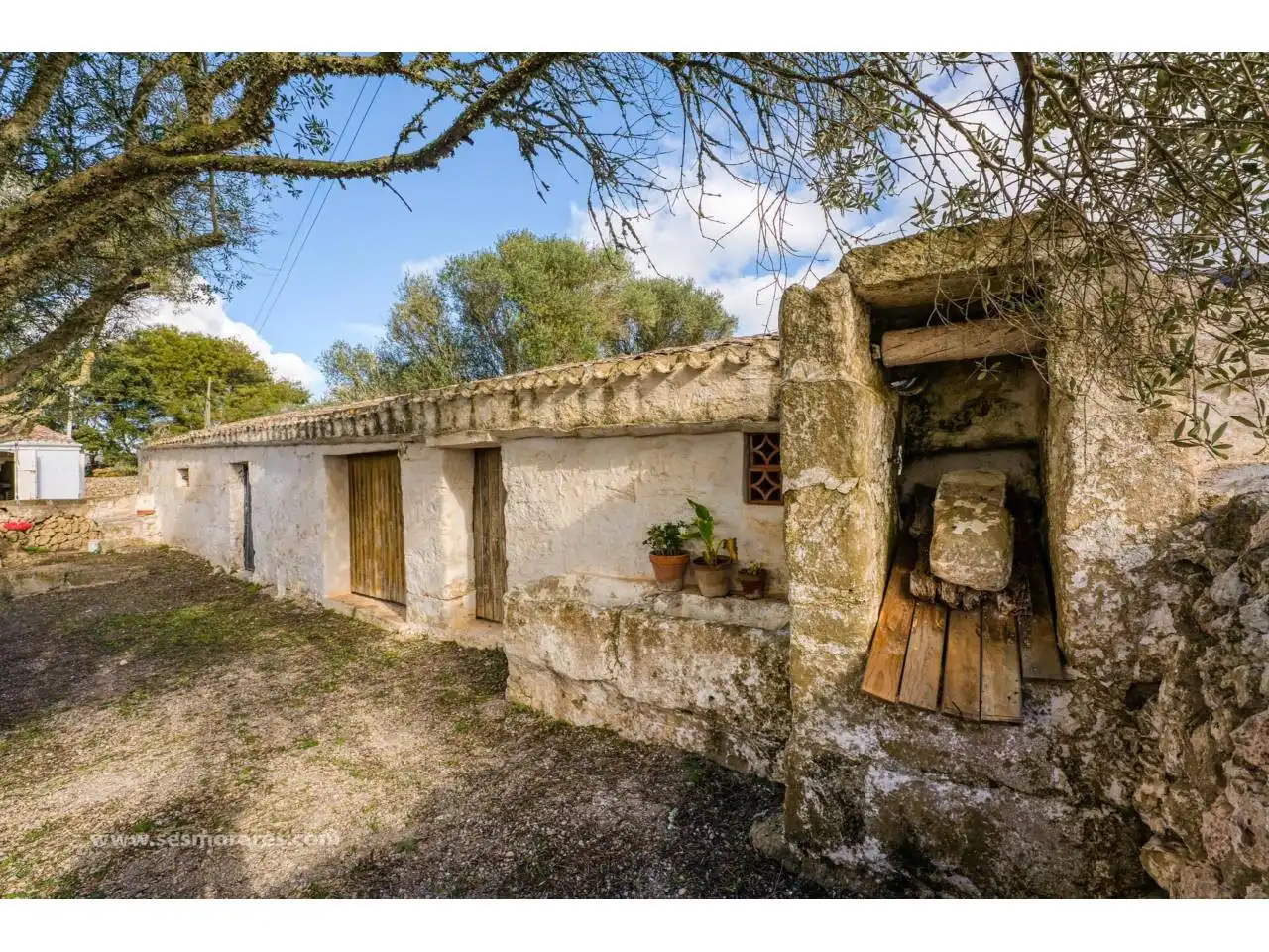Vista exterior de Finca rústica en venda en Maó - Mahón amb Jardí privat