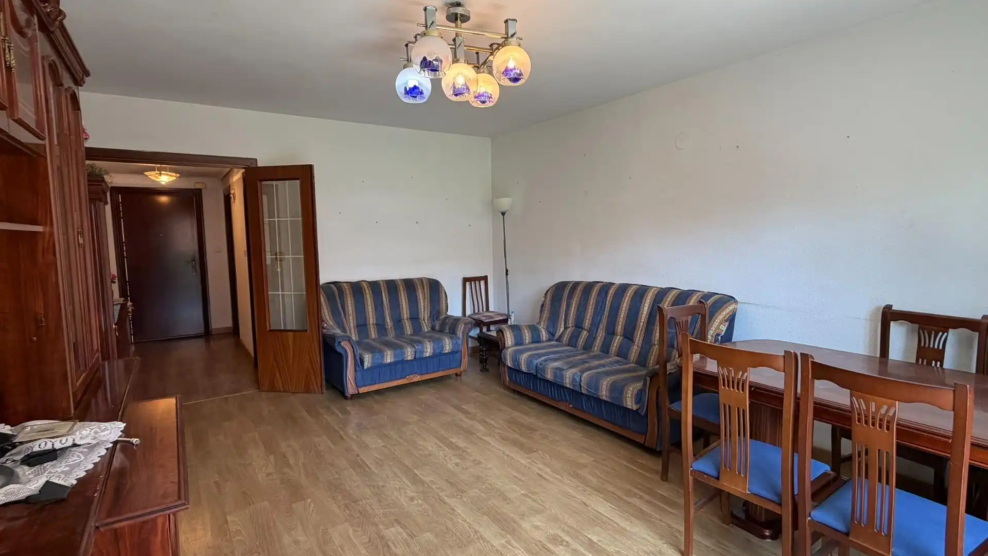 Sala de estar de Piso de alquiler en Zaragoza con Calefacción, Trastero y Balcón