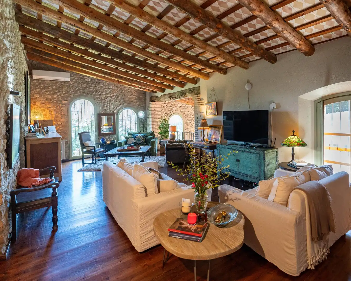 Living room of Country homes for sale in Esponellà  with Heating, Private garden and Terrace