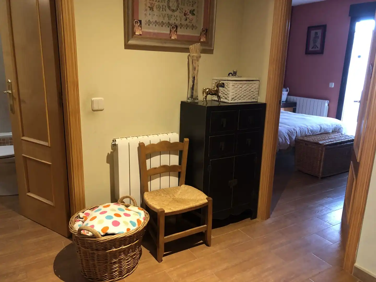 Bedroom of Detached homes for sale in Cabañas de Polendos  with Heating, Private garden and Balcony