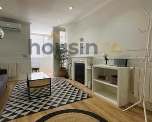 Living room of Study for sale in  Madrid Capital  with Air Conditioner and Terrace