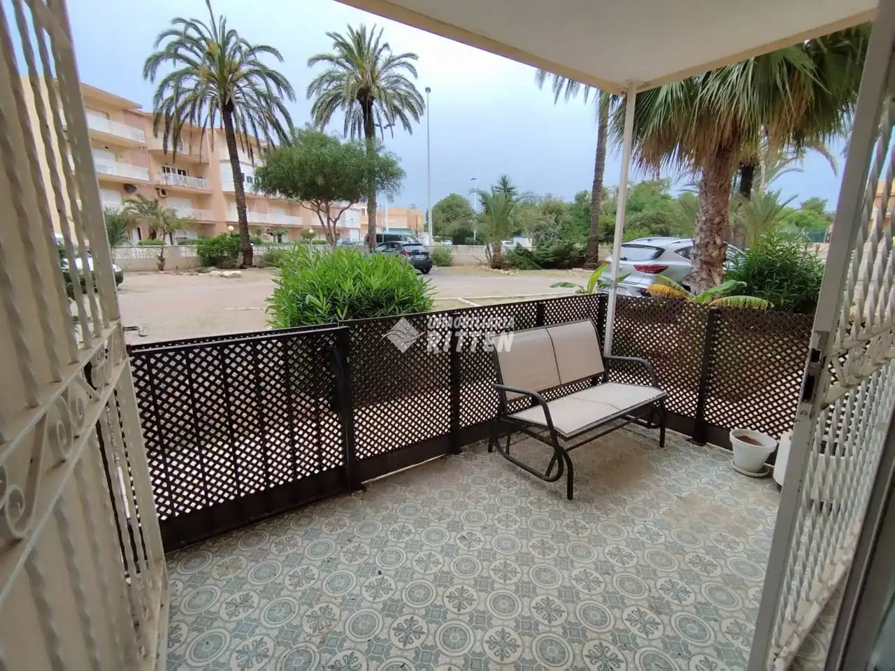 Terrasse von Wohnung zur Miete in La Manga del Mar Menor mit Klimaanlage, Terrasse und Möbliert