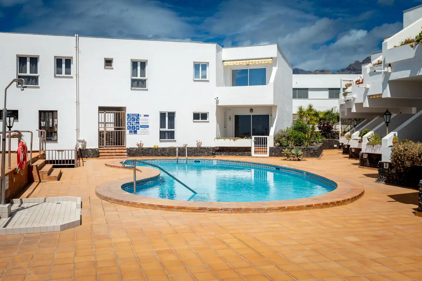 Piscina de Planta baixa en venda en Santiago del Teide amb Jardí privat, Terrassa i Piscina