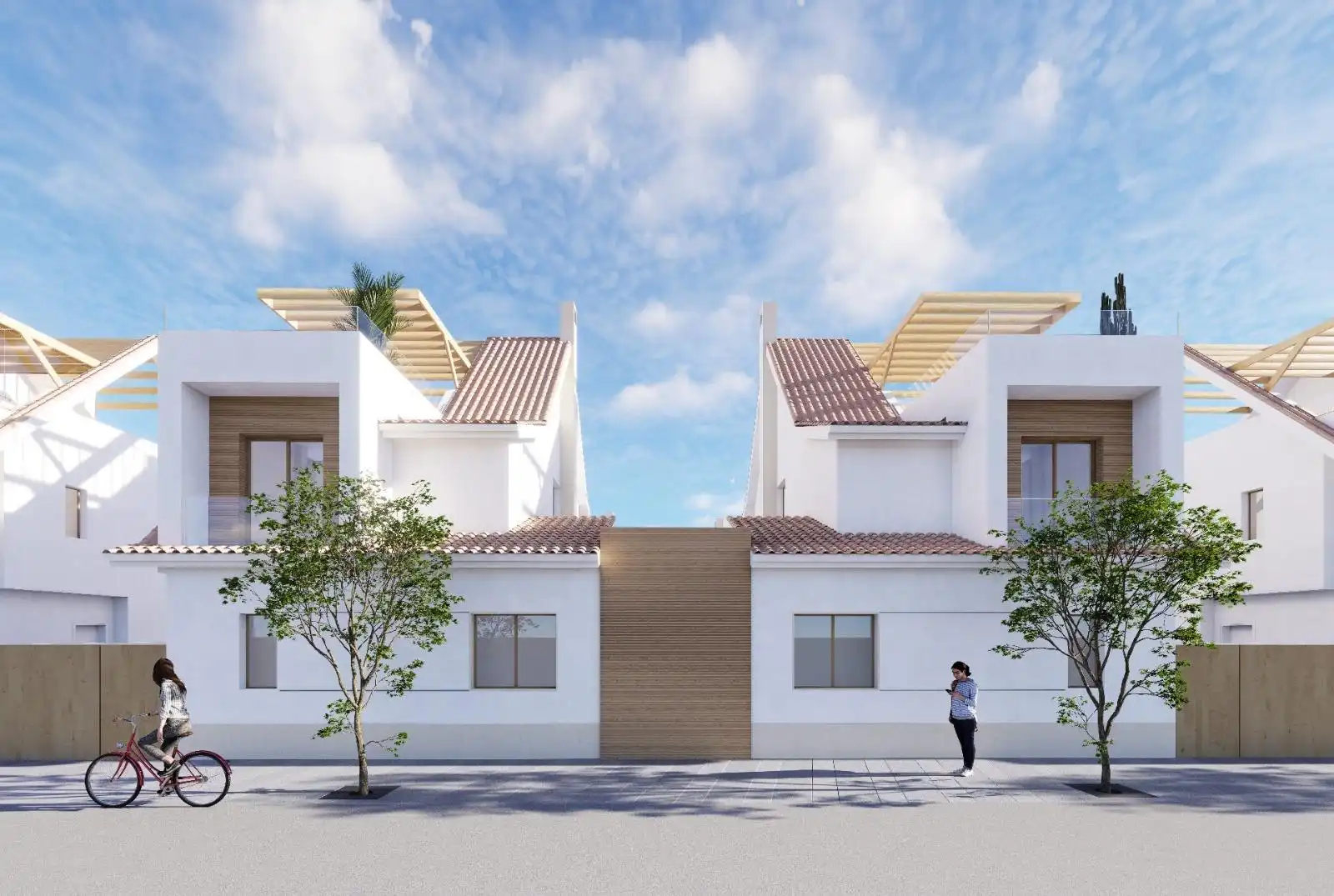 Chalet con terraza en venta en Avenida de la Constitución