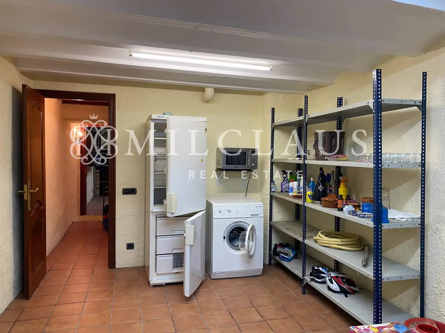 Cuina de Casa o xalet de lloguer en Talamanca amb Calefacció, Parquet i Forn