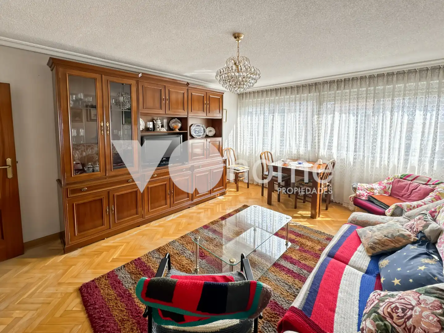Sala de estar de Piso en venta en Madrid con Calefacción y Amueblado