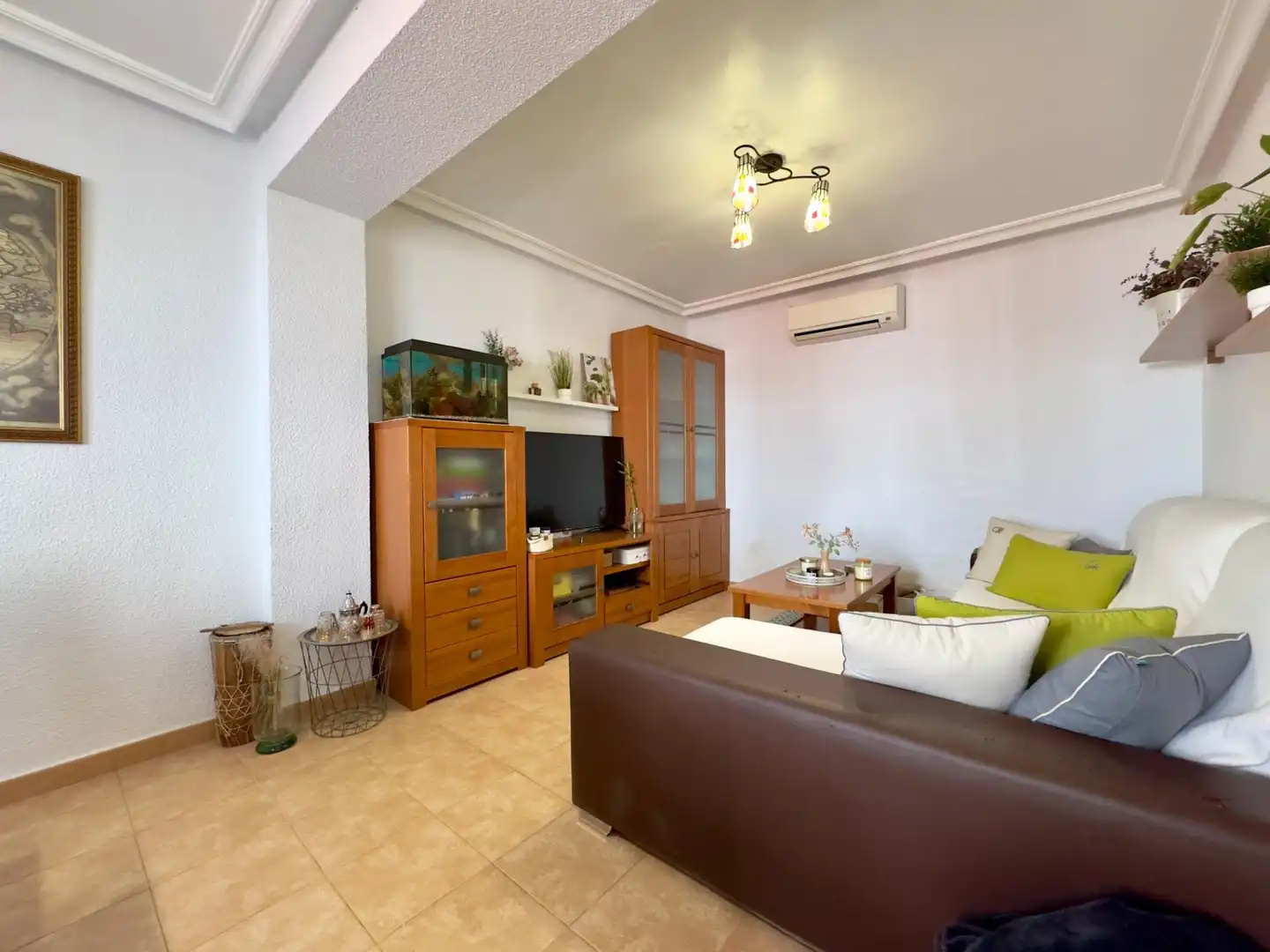 Sala de estar de Casa o chalet en venta en Aspe con Aire acondicionado, Calefacción y Terraza