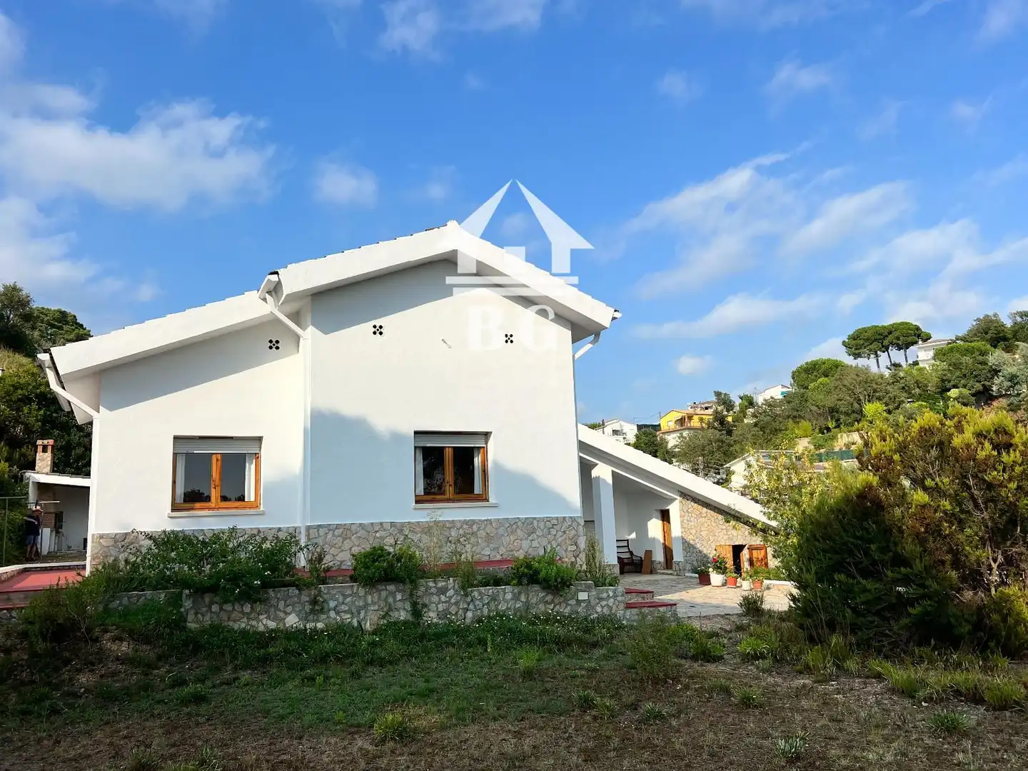 Vista exterior de Casa o xalet en venda en Vidreres amb Calefacció, Jardí privat i Terrassa