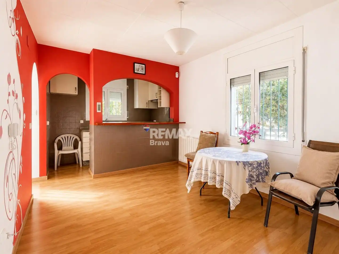 Bedroom of Houses for sale in Roses  with Air Conditioner, Private garden and Parquet flooring