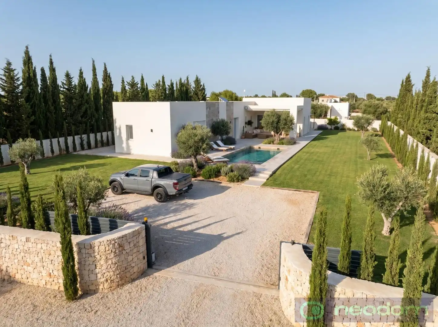 Vista exterior de Casa o chalet en venta en Aspe con Terraza y Piscina