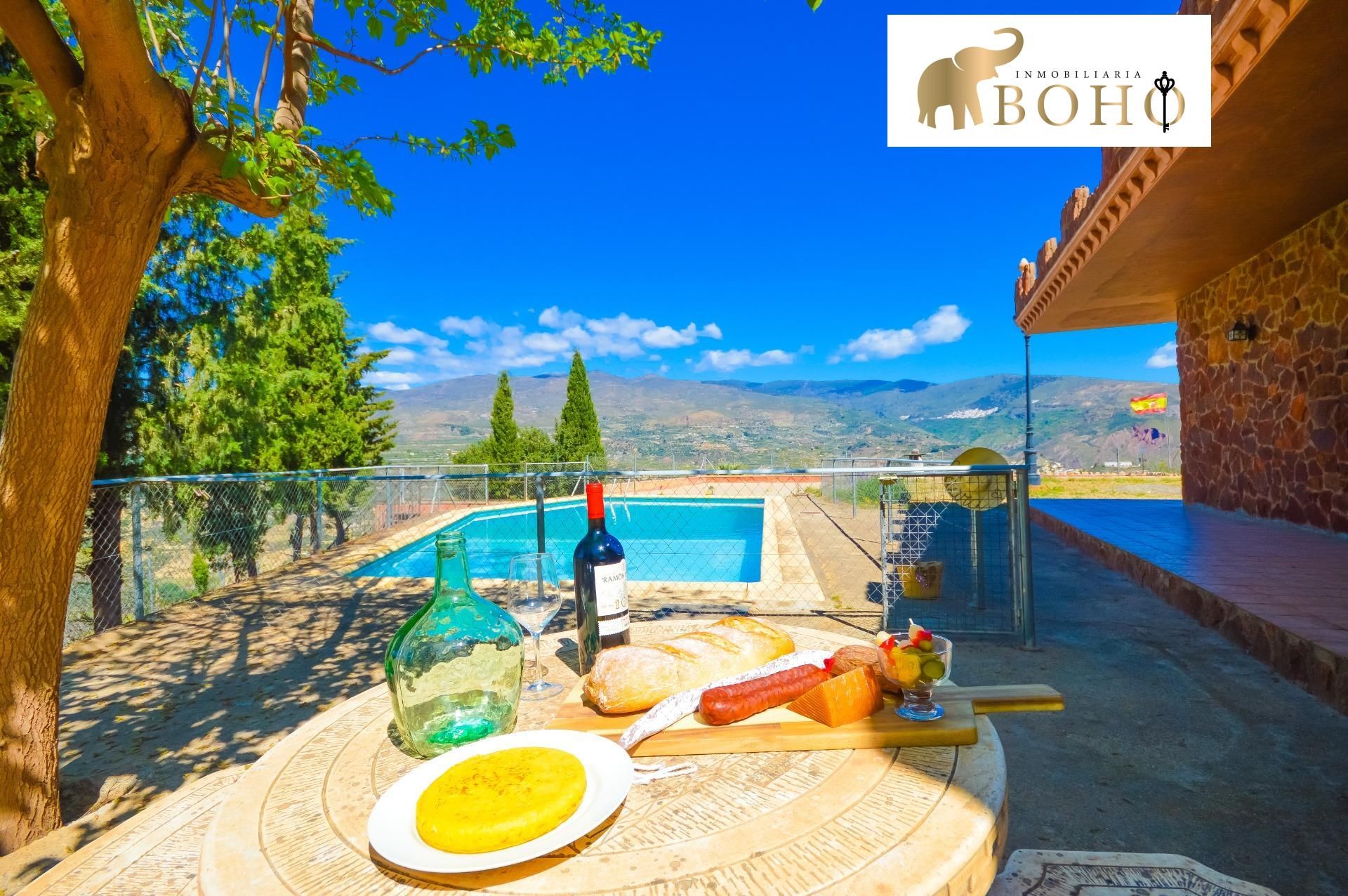 Vista exterior de Casa o xalet en venda en Canjáyar amb Aire condicionat, Calefacció i Jardí privat