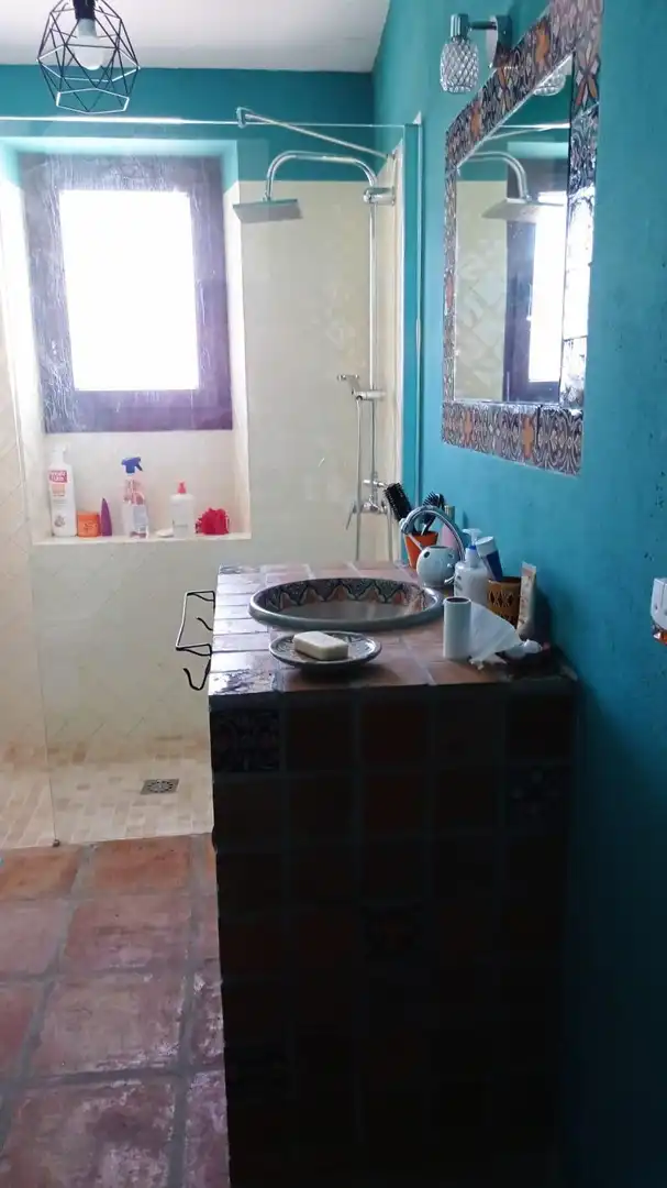 Baño de Casa o chalet en venta en Comares con Calefacción, Jardín privado y Terraza