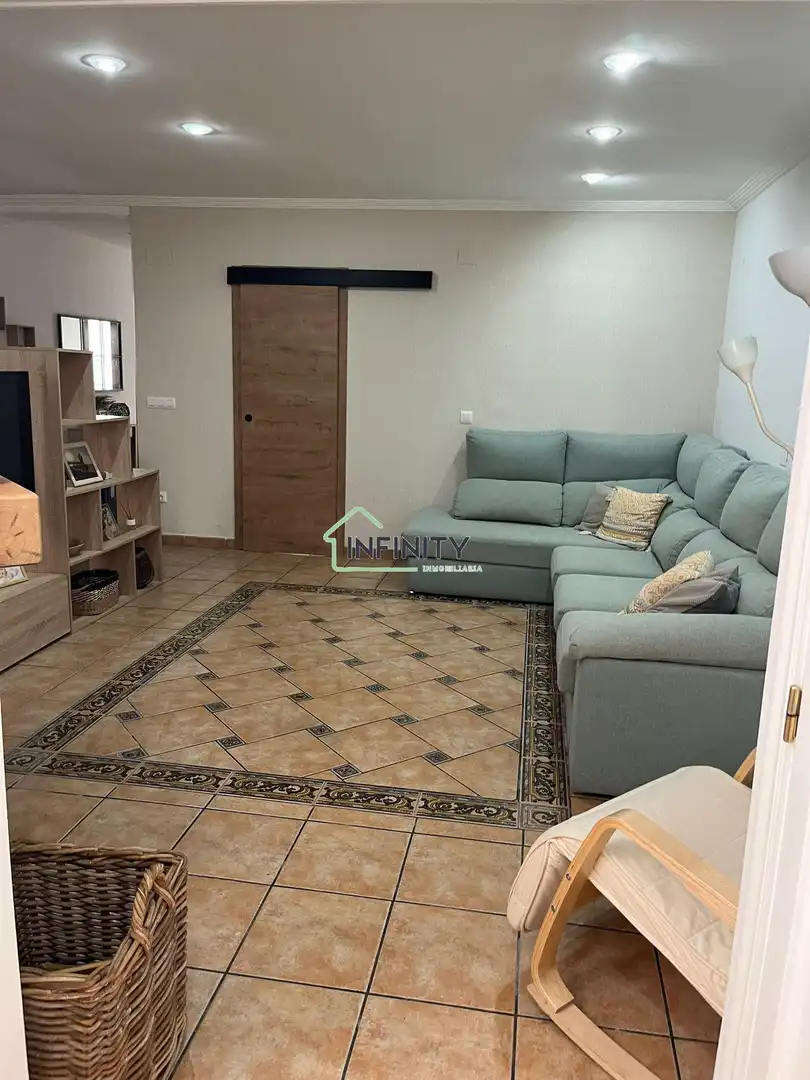 Sala de estar de Planta baja en venta en Bellreguard con Calefacción y Amueblado