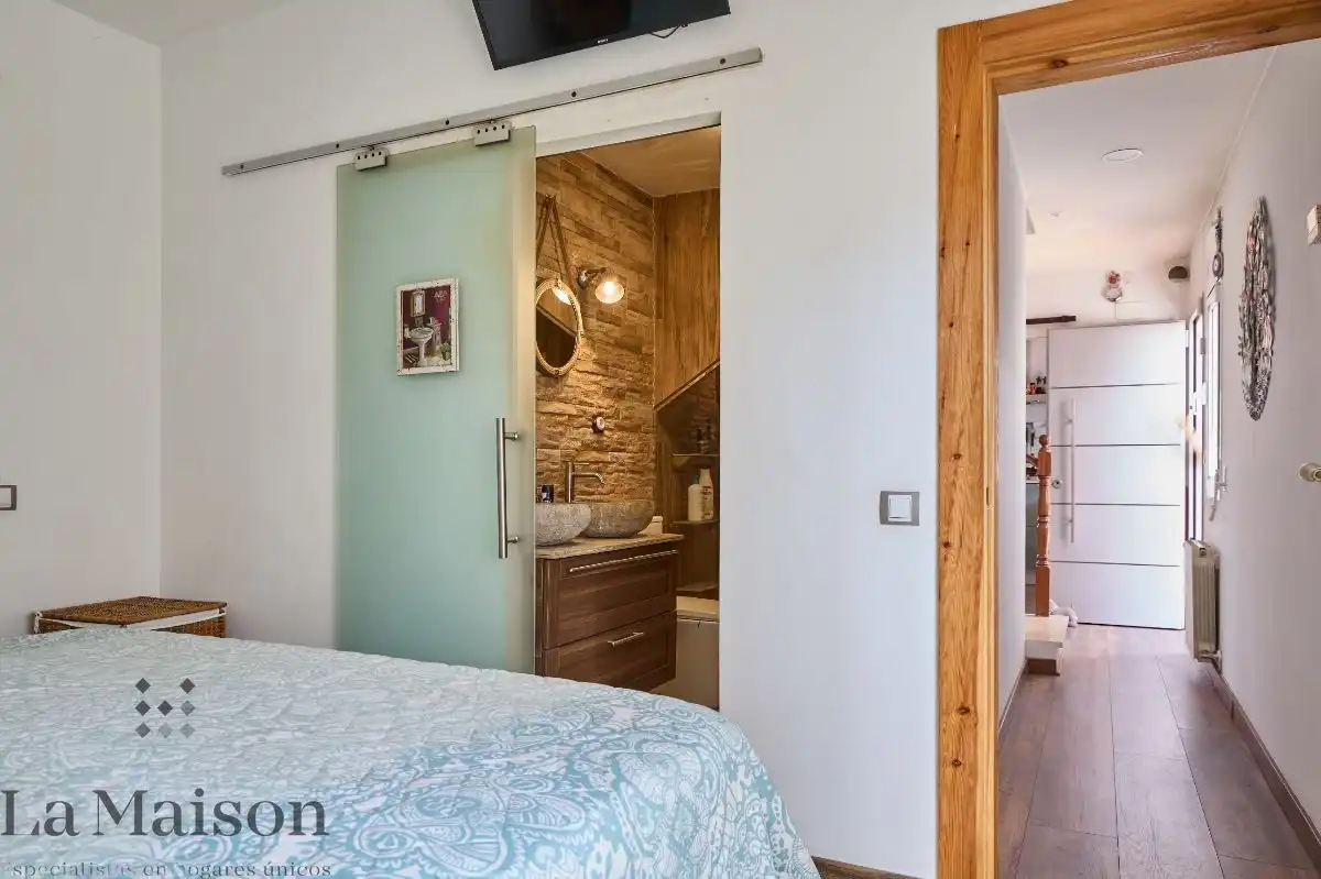 Bedroom of Houses for sale in Dosrius  with Heating, Private garden and Parquet flooring